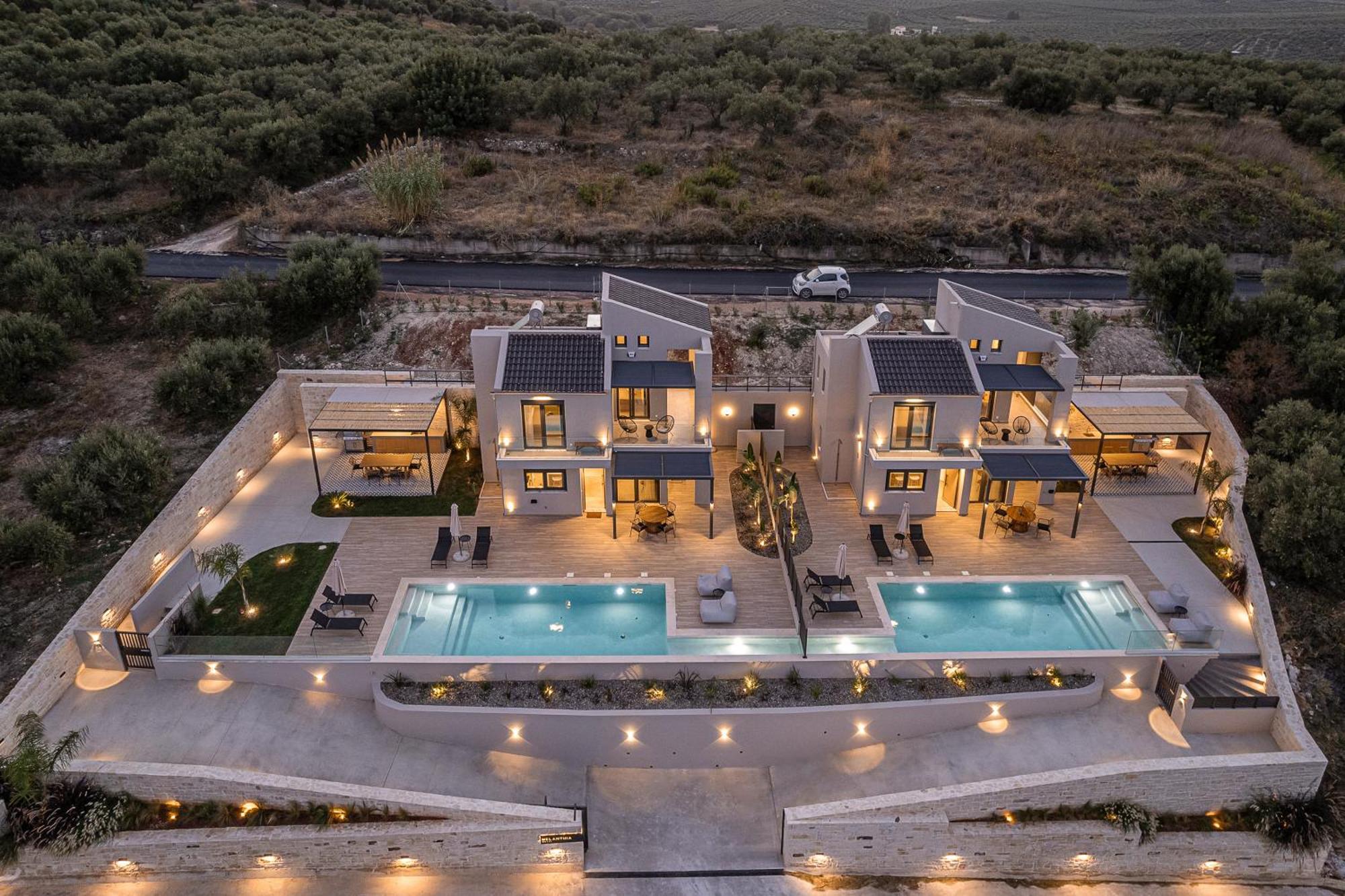 Melanthia Villas Tsivarás Dış mekan fotoğraf