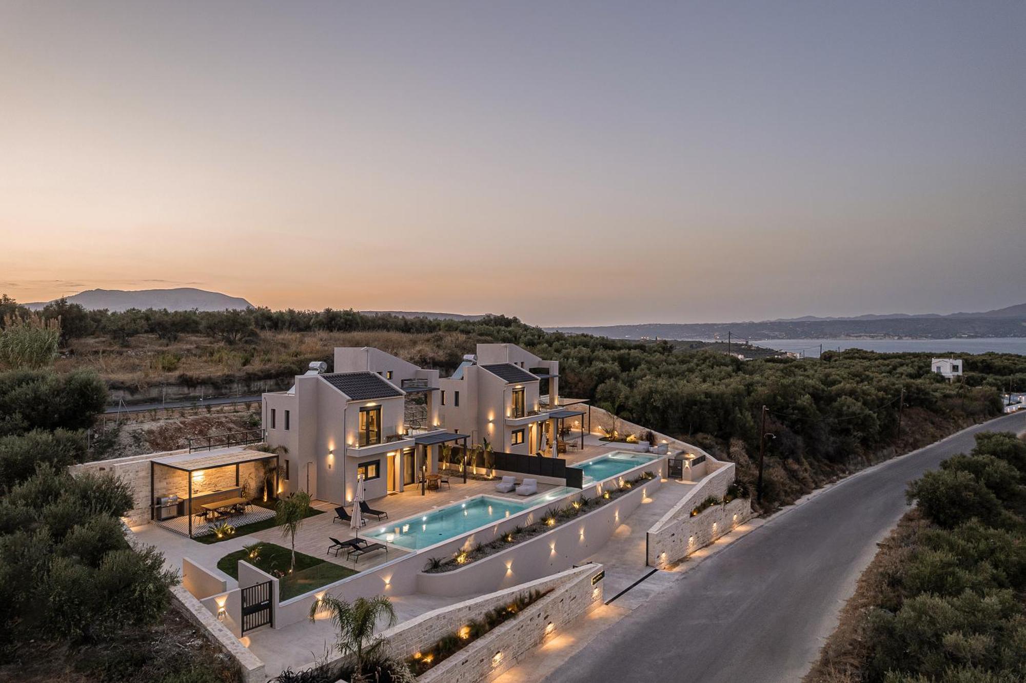Melanthia Villas Tsivarás Dış mekan fotoğraf