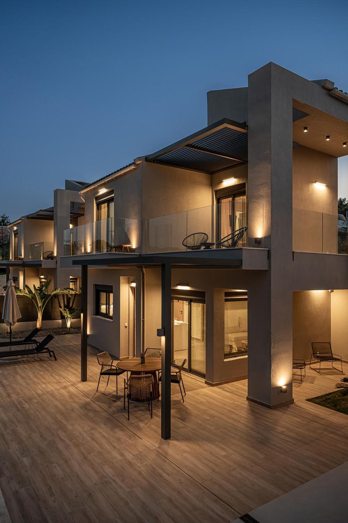 Melanthia Villas Tsivarás Dış mekan fotoğraf